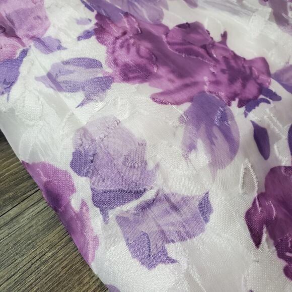 Boohoo Purple Floral Mini Dress - Picture 12 of 15